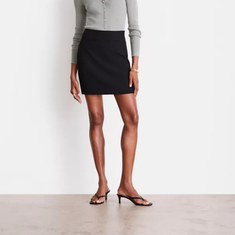 LOFT Black Skirt